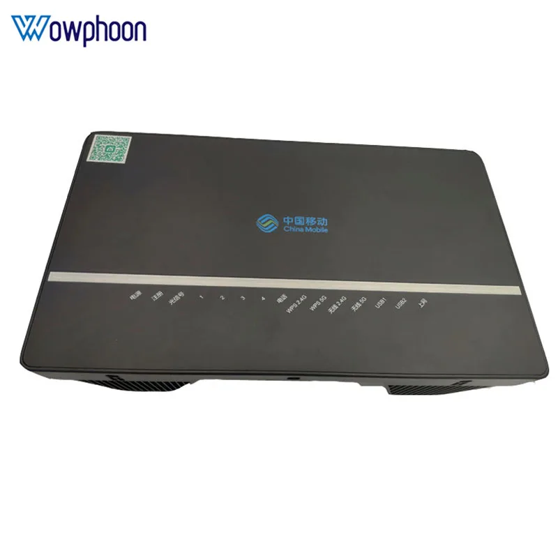 5Pcs G-140W-C alcatel ont gpon 4GE+ 1Tel+ 2USB+