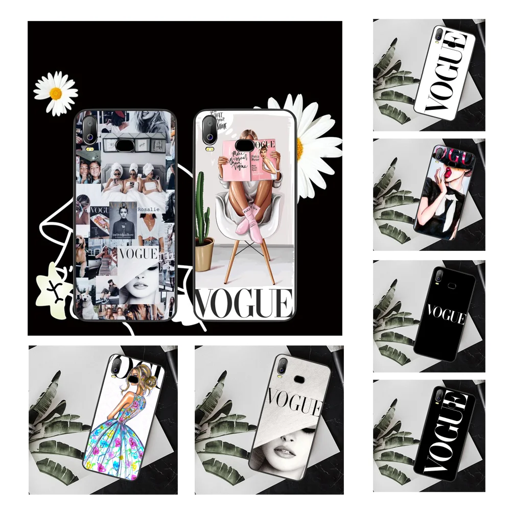NBDRUICAI модный US VOGUE Queen принцесса девушка чехол для телефона Samsung A10 A20 A30 A40 A50 A70 A7 A9 A6