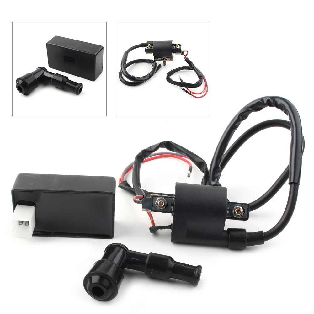 

DC 4-Pin CDI Box Ignition Coil For Quad ATV Dirt Pit Bike Go Kart 50cc-300cc Lifan 4-stroke