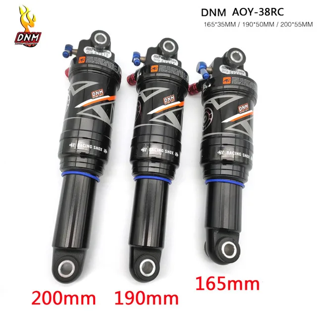 $US $69.81 DNM AO-38RC Bike Air Rear Shock With Lock 165/190/200mm MTB Downhill Bicycle Coil Rear Shock for ga