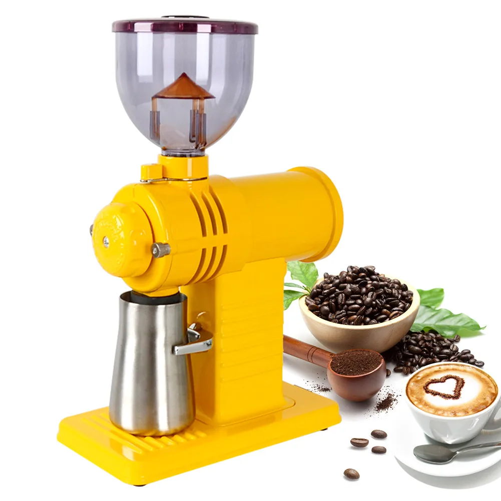 Coffee Grinder Ghost Teeth Electric Coffee Bean Grinding Machine Household Coffee Bean Grinder Miller Milling Machine