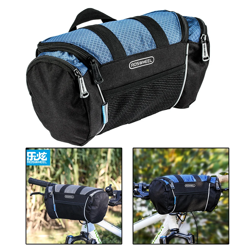 Front Bike Bag 5L Rack Accessories Handlebar Storage Compartment Cycling