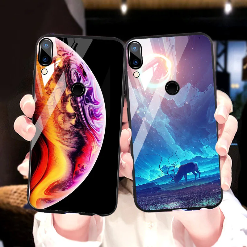 Чехол для телефона Huawei Honor 10 Lite чехол 9 Play 8A 8C 8s 7A 7C Pro 8x Max 9A закаленное стекло