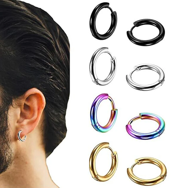 Top 79+ mens dumbbell earrings esthdonghoadian