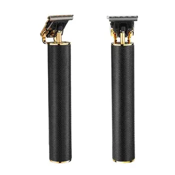 

USB Rechargeable Hair Trimmer Men Hair Clipper Barber Machine Finishing Hair Cutting Kit Beard Trimmer Razor Edge Outlines