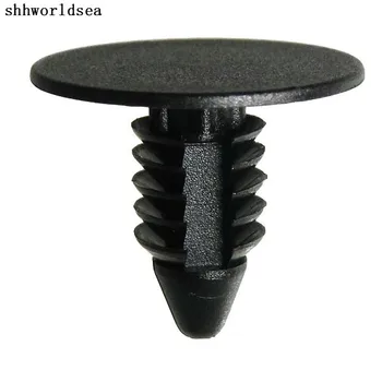 

Shhworldsea Free shipping 100pcs POM Black Trunk Top Ceiling Retainer Fastener Clip For Mazda B467-68-AC3 28 B467-68-AC3 25