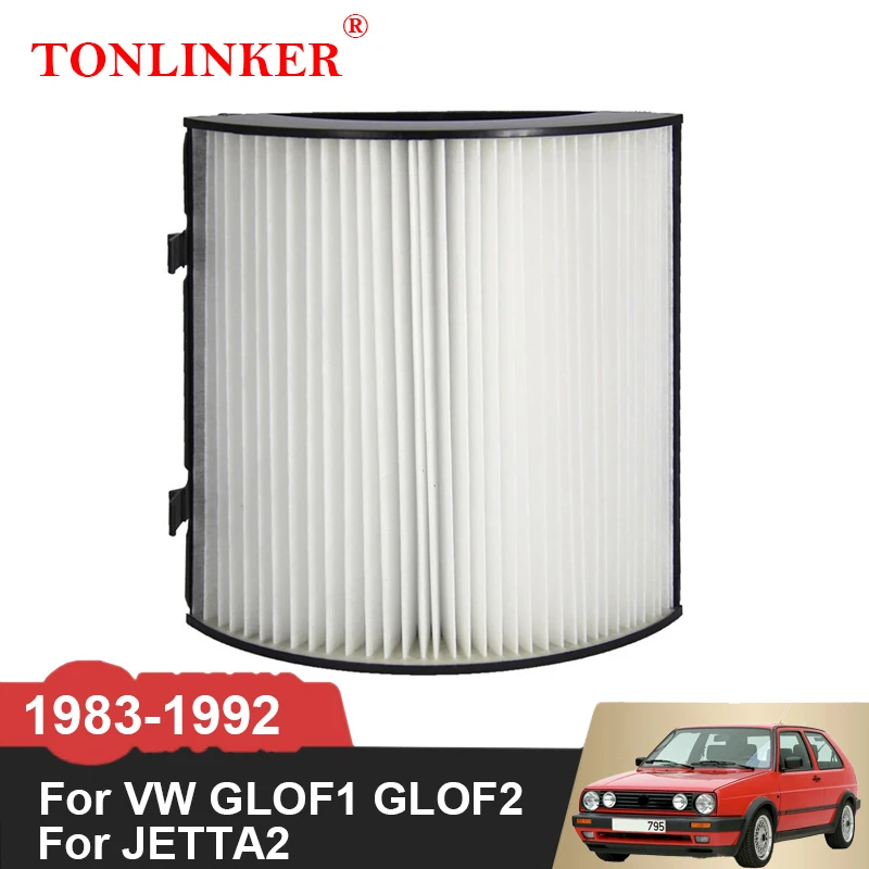

TONLINKER салонный фильтр для Volkswagen GLOF 1 2 1983-1992 1,0 1,3 1,6 1,8 1.8CAT Jetta2 1984-1991 OEM 191819638 191091700