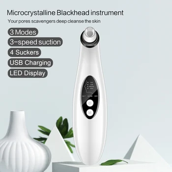 

Convenient Household Electric Blackhead Extractor Pore Cleanser Facial Cleansing Beauty Instrument