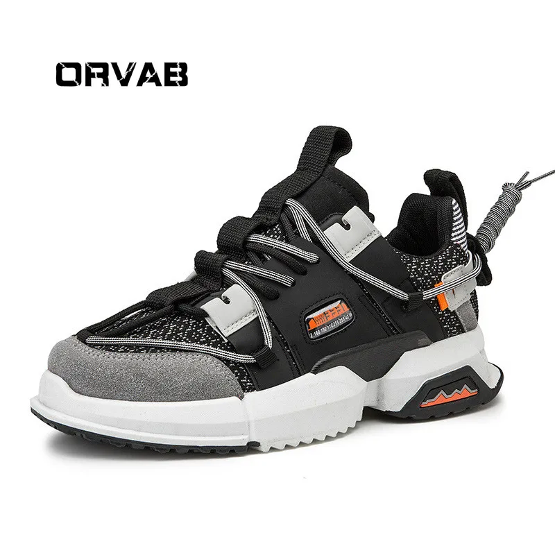 

Vintage Sneakers Men Classic Casual Shoes Patchwork Mesh Comfortable Harajuku Autumn Fashion Men Shoes Tenis Masculino Adulto