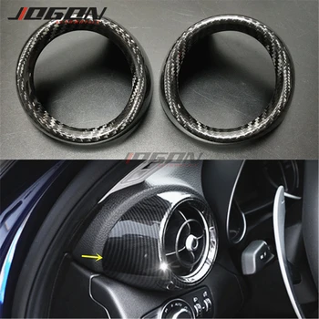 

Carbon Fiber Made Car Interior Front Side Console Air AC Vent Outlet Cover Trim For Alfa Romeo Giulia 952 2017 - 2020