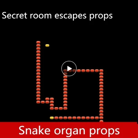 

real life games escape room props Retro Snaker organ unlock props Analog games props escape room game
