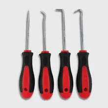 4Pcs Durable Car Hook & Pick Set Oil Seal O-Ring Seal Remover Craft Hand Tools multi-tool accessories ergonomic disassembly 4Pcs Durable Car Hook & Pick Set Oil Seal O-Ring Seal Remover Craft Hand Tools multi-tool accessories ergonomic disassembly