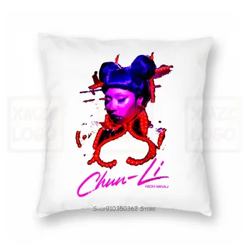 

Nicki Minaj Chun Li Pillow case Unisex Queen Nickihndrxx Tour 2019 Inspired Women Men