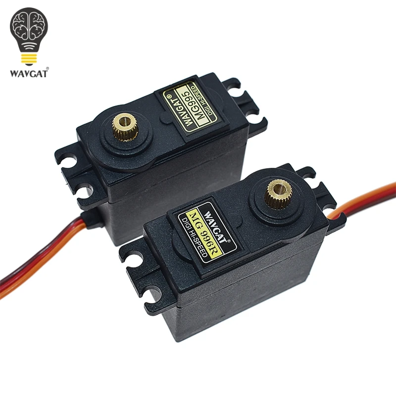 WAVGAT 13 кг 15 Servos Digital MG995 MG996 Servo Metal Gear для Futaba JR Car RC модель вертолета лодка Arduino UNO