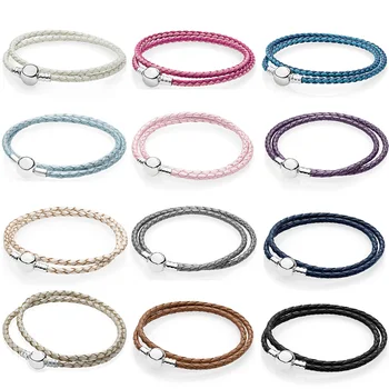 

PDB SL high quality 925 sterling silver series fashion charm DIY bracelet suitable for bead charm female bracelet jewelry gift