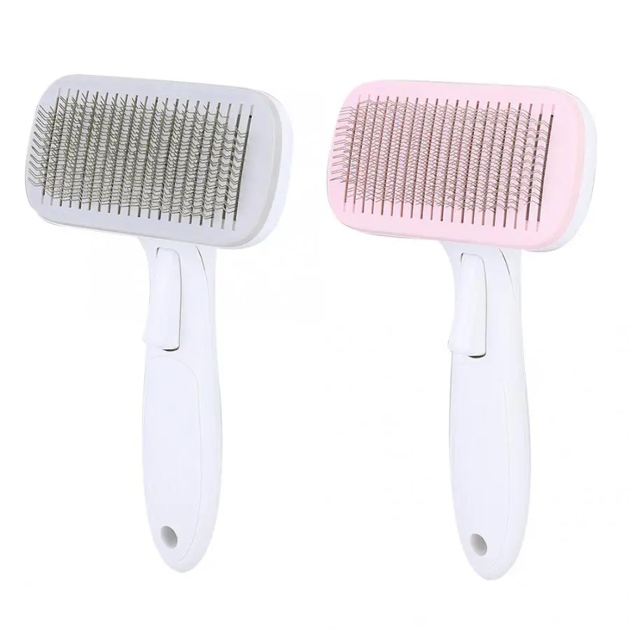 Перчатка для ухода за домашними животными, собачья из нержавеющей стали, игольчатый гребень, нескользящая Расческа для домашних животных, автоматическая Чистка Щеток, перчатка для удаления домашних животных