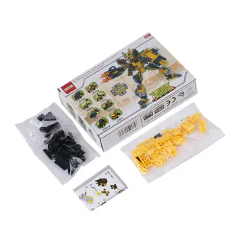 

8 In 1 Engineer Series Truck Model Building Blocks Classic Children Plastic Toys For Children Best Gift