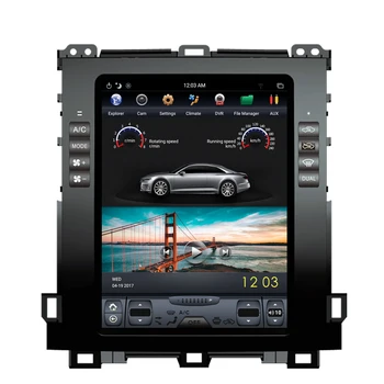 

NAVITOPIA 10.4inch Vertical Screen Tesla Android 7.1 Car GPS Navigation for Toyota Prado 2002-2009 Car DVD Multimedia Player