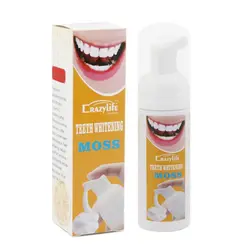 Натуральные ингредиенты зажим для тюбика зубной пасты удаление пятен зубов Чистка рта Отбеливание зубов Пена зубы мусс *