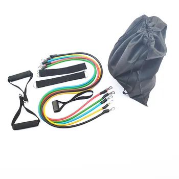 

11pcs/set Resistance Bands Pull Rope Fitness Exercises Resistance Bands Latex Tubes Pedal Excerciser Body Training Workout Yoga