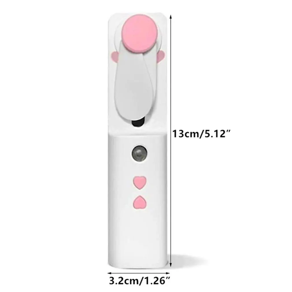 Портативный 2 в 1 распылитель воды туман вентилятор электрический USB