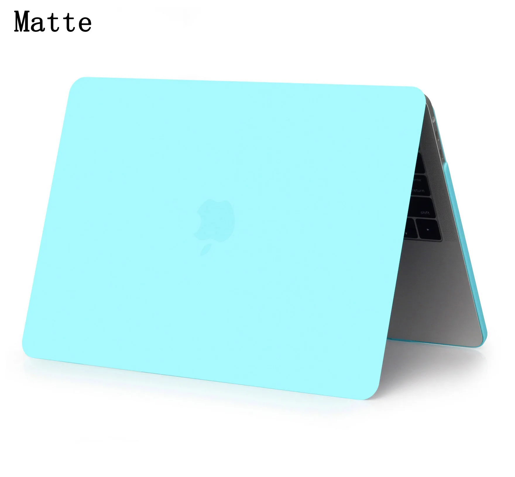 Matte shi Blue Чехол для ноутбука Apple MacBook Air Pro retina 11,6 12 13,3 15,4 дюймов для New Air Pro 13 A1466 A1932 A1989 A2159 с сенсорной панелью ID - Цвет: Matte shi Blue