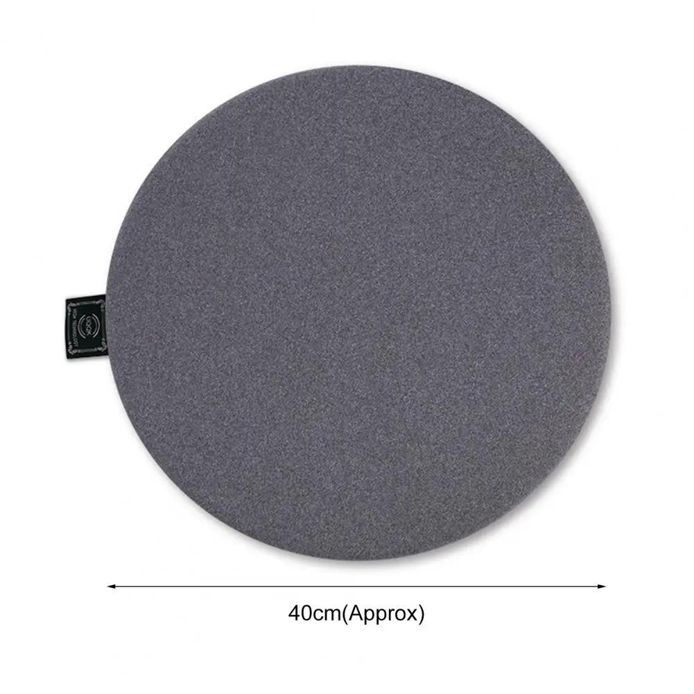 Sitting Cushion Comfortable Modern Style Thickened Round Seat Handmade Floor Pouf for Porch 3