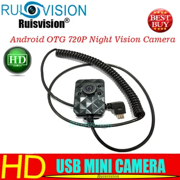 

NEW HD 720P Android micro USB OTG Camera 1MP Android mobile micro USB 940NM infrared night vision Security camera free shipping
