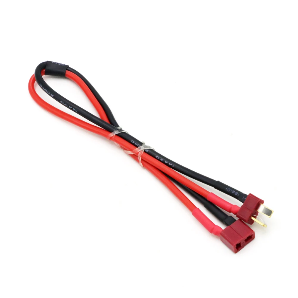 Male XT60/T Connector to Female Deans plug Adapter 14AWG 30MM Extension Cable Leads Adapte For RC Lipo Battery | Игрушки и хобби