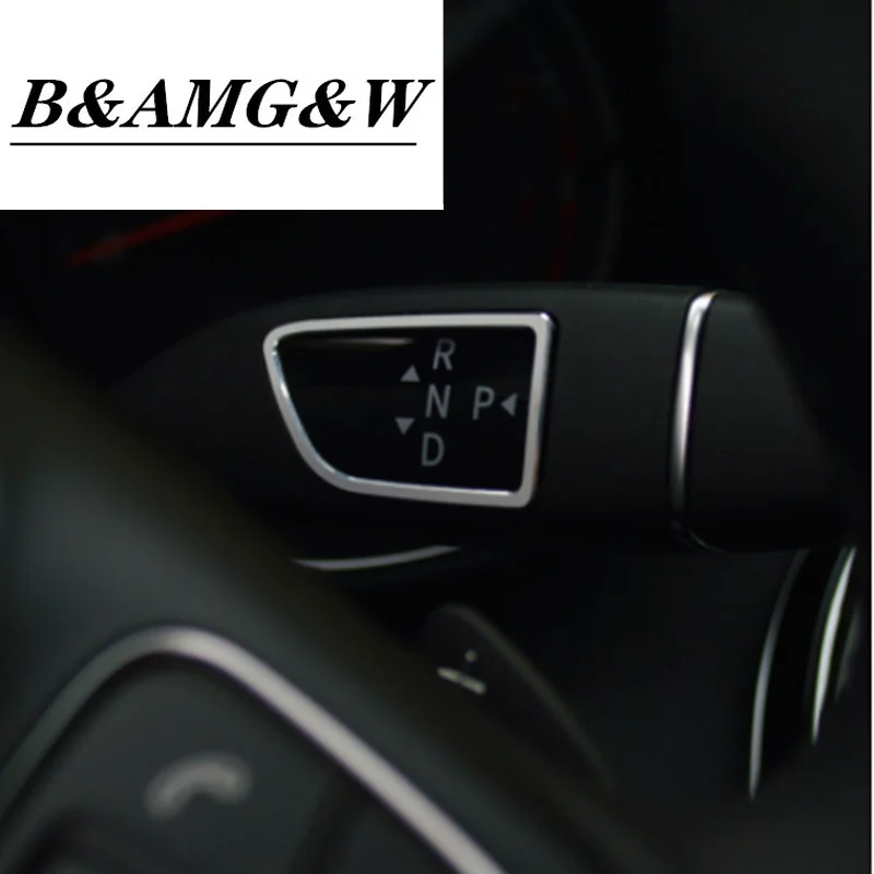 

Car styling Wiper Shift lever Cruise frame covers frame stickers for Mercedes Benz E Class W212 W213 auto Interior Accessories