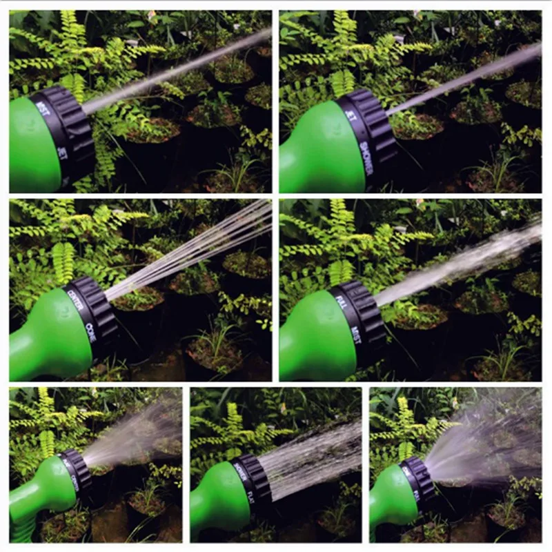 Expandable Magic Flexible Garden Hose To Watering With Spray Gun Garden Car Water Pipe Hoses Watering 25-200FT 5