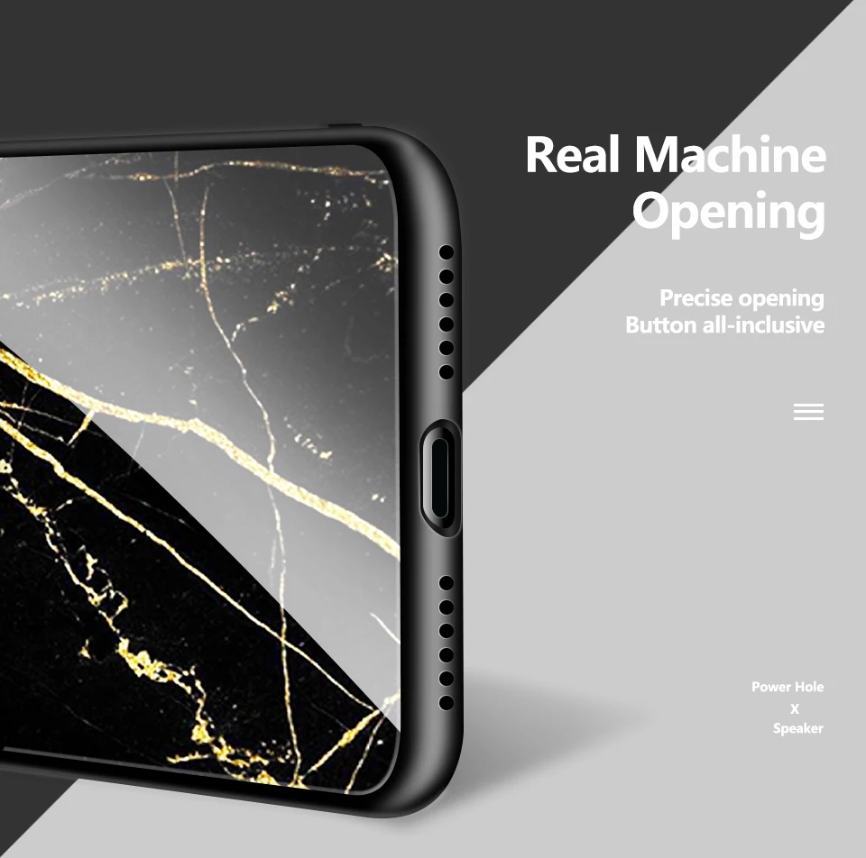 Для huawei Y7 Prime /Enjoy8 Роскошный чехол из закаленного стекла для huawei Enjoy 9/9 S Модный противоударный защитный чехол для телефона