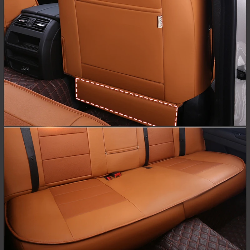 AUSFTORER все 3 ряда яловая кожа Чехлы сиденья для Jeep Commander автомобильных сидений