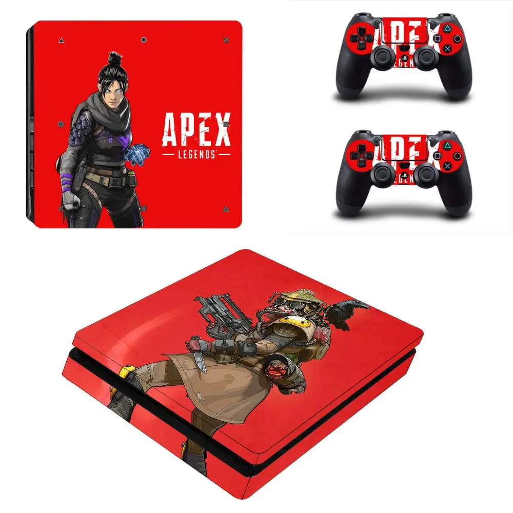 APEX Legends PS4 тонкая наклейка Play station 4 кожа Наклейка для playstation 4 PS4 Slim консоль и контроллер Скины Виниловые