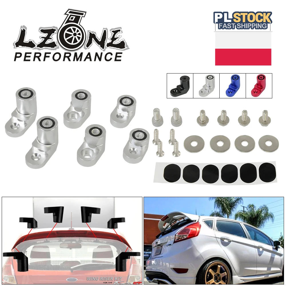 LZONE для 14 on Ford Fiesta ST заготовка T 6061 анодированный алюминиевый болт на заднем крыле