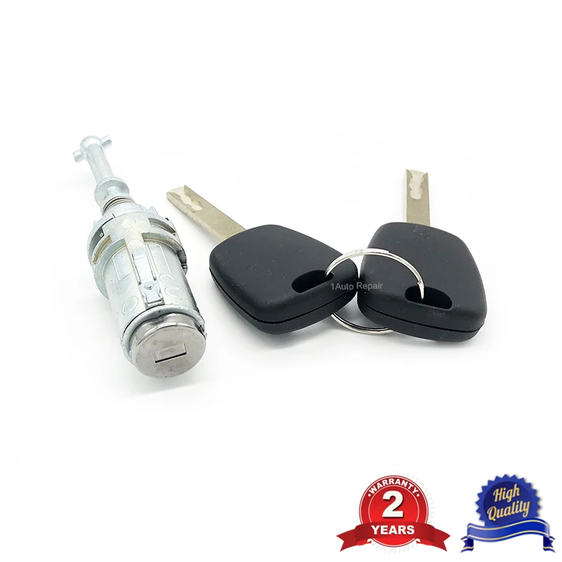 Комплект ствола замка передней левой двери с 2 ключами для Citroen C2 C3 9170T9|Замки и