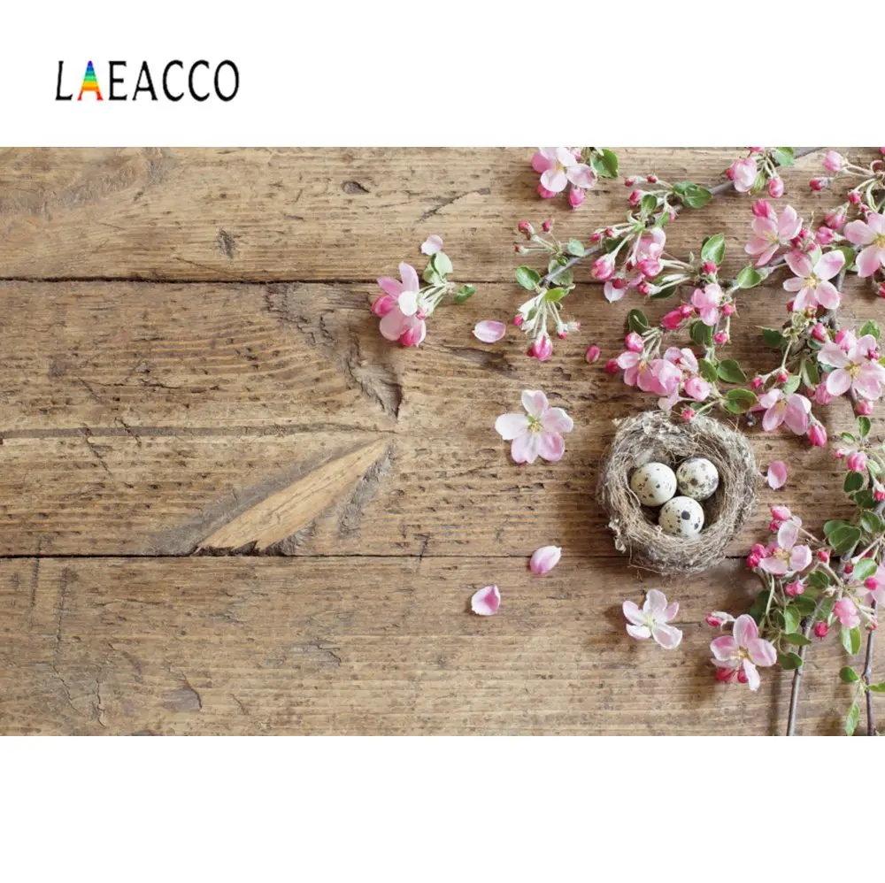 Laeacco виниловые фоны деревянная доска Цветы кисточки лепестки любовь ребенок