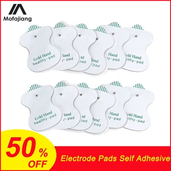 

30PCS TENS EMS Nerve Muscle Stimulator Electrode Pads Gel Electrode Pads Tens Electrodes Physiotherapy Machine Health Care Tool