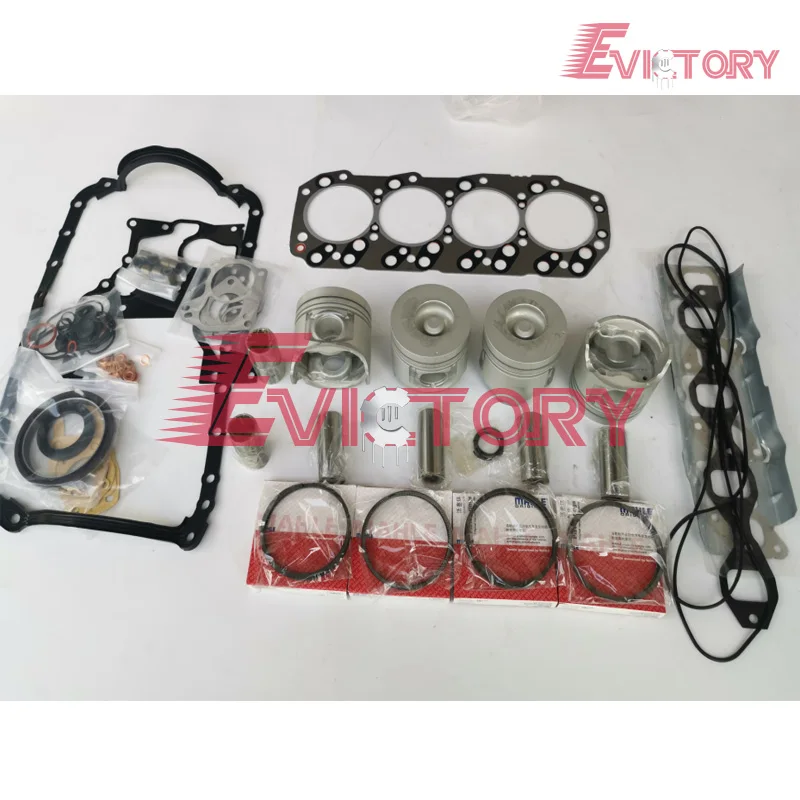 

For ISUZU 4JJ1-T 4JJ1T rebuild kit overhaul gasket bearing piston ring water pump