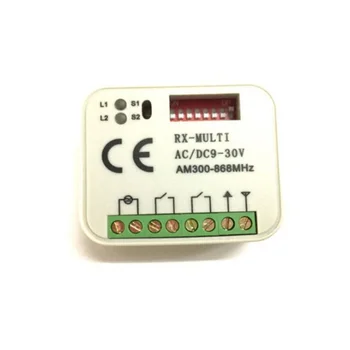 

5pcs Multi frequency 300-868mhz auto scan frequency Garage door remote control receiver Very 2019