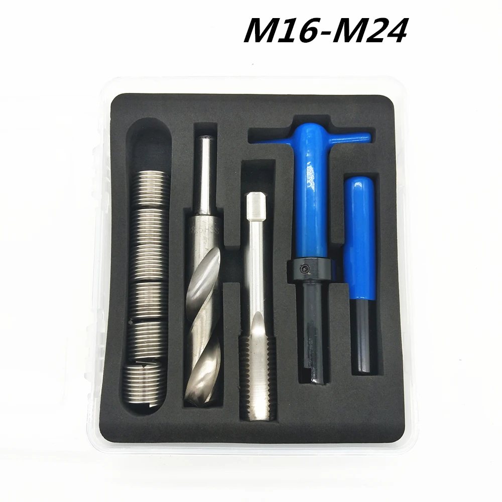 Car-Engine-Block-Restoring-Damaged-Thread-Repair-Tool-Kit-M16-M18-M20-M22-M24-Auto-Helical