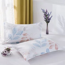 mylb Pillow Cases Solid Color Polyester Pillowcases Brief Style Pillow Case Cover 1 Piece 48cm*74cm