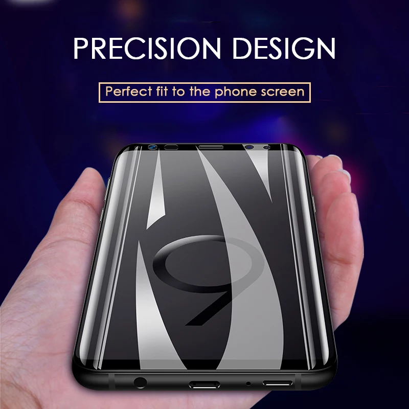 100D Гидрогелевая пленка для samsung Galaxy S8 S9 S10 Plus Защитная пленка для экрана для samsung A50 A30 A20 A10 A70 Note 8 9 пленка не стекло