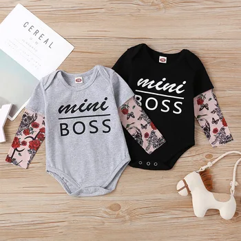 

2020 Spring Baby Romper Fashion Long Sleeve