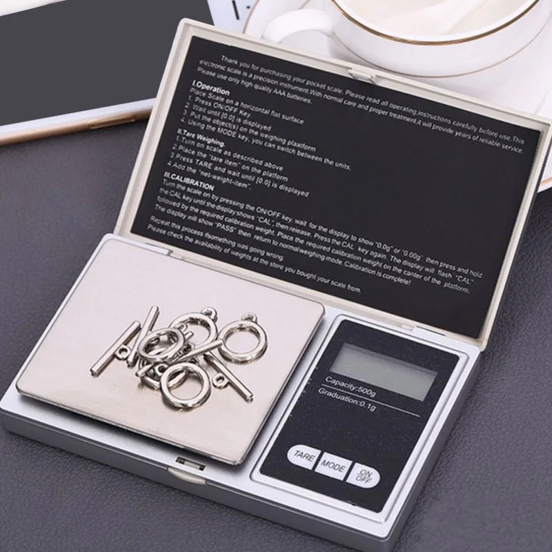 High Precision Electronic Scale Jewelry Gold Unique Mini Smart DNJ998 | Дом и сад
