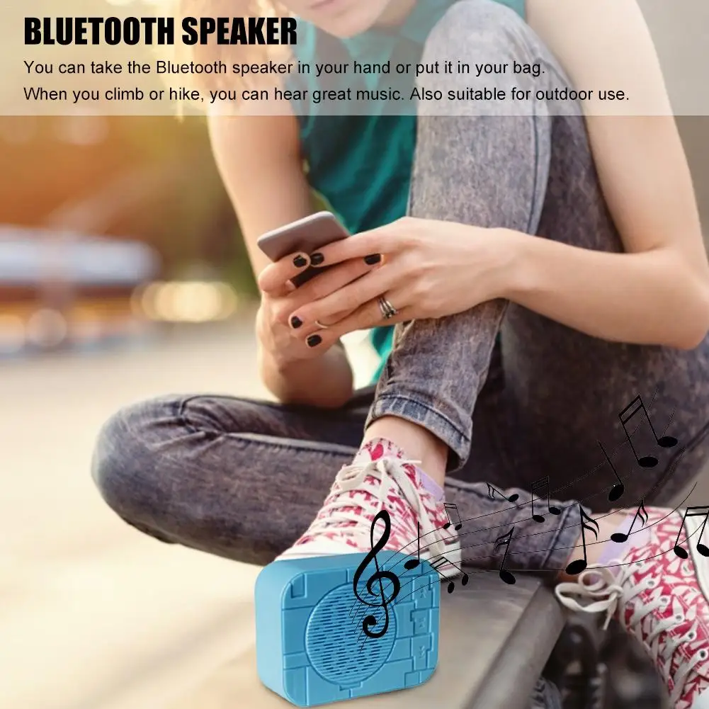 Bluetooth динамик мини беспроводной громкий динамик TF USB динамик s Hands-free MP3 аудио музыкальные плееры аксессуары для ресивера