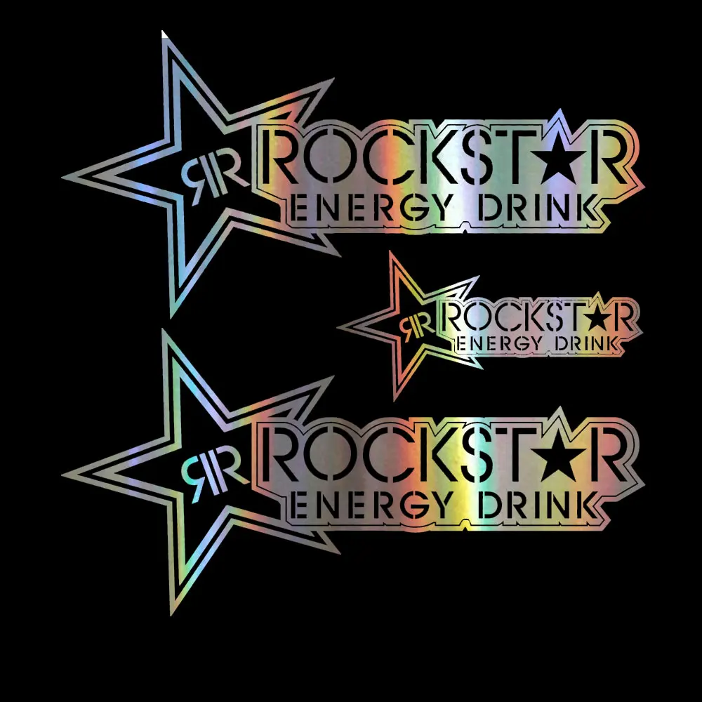 Стильные виниловые наклейки для ROCKSTAR 3x стикеры с автонастройкой защита от солнца