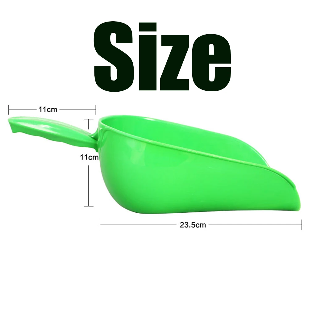 Пластиковая лопатка совок для кормления домашних животных ингредиенты льда легкая чистка