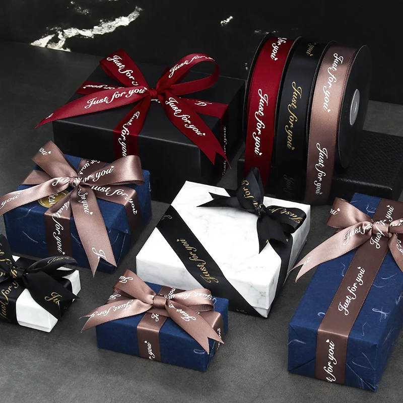 5m/10m Polyester satin Ribbon tape DIY Bow make Crafts Card Gifts Wrapping Flowers floral tied accessories 25MM For satin ribbons,ribbon supplies,wrapping ribbon,polyester ribbon,satin ribbon