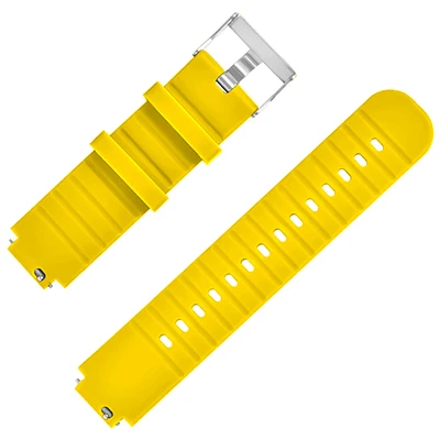 HANGRUI для Xiaomi Huami Amazfit Watch 2/Amazfit Verge 2/A1807 мягкий силиконовый спортивный ремешок на запястье ремешок быстросъемный браслет - Цвет: Yellow